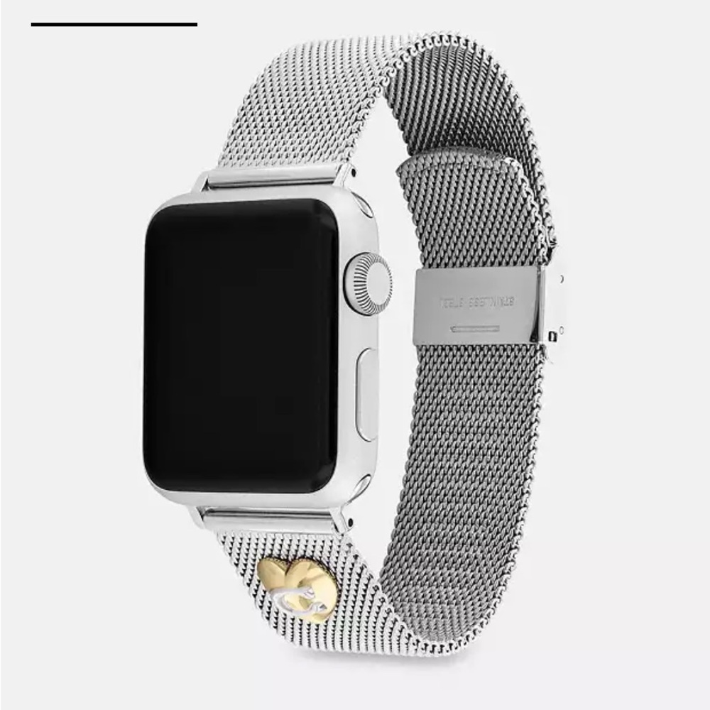 Coach Apple Watch band